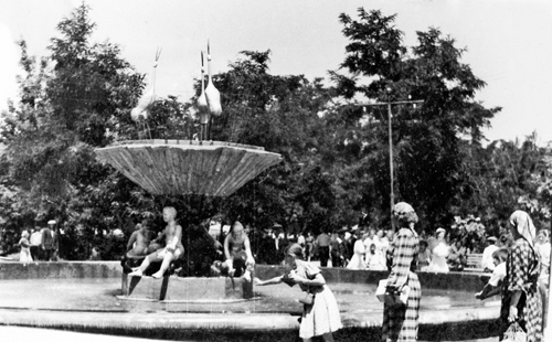 Первый фонтан Тараз