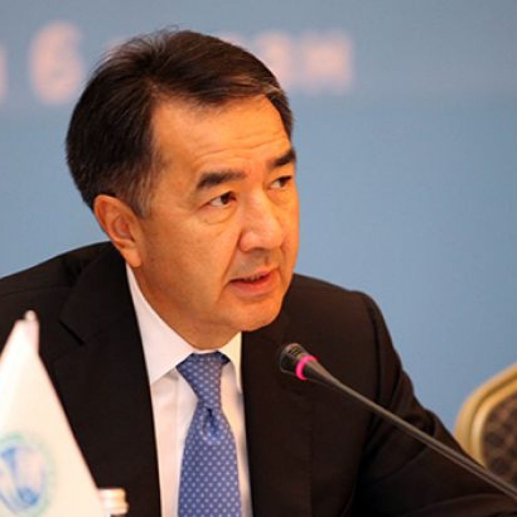 Премьер-министр РК Бакытжан Сагинтаев