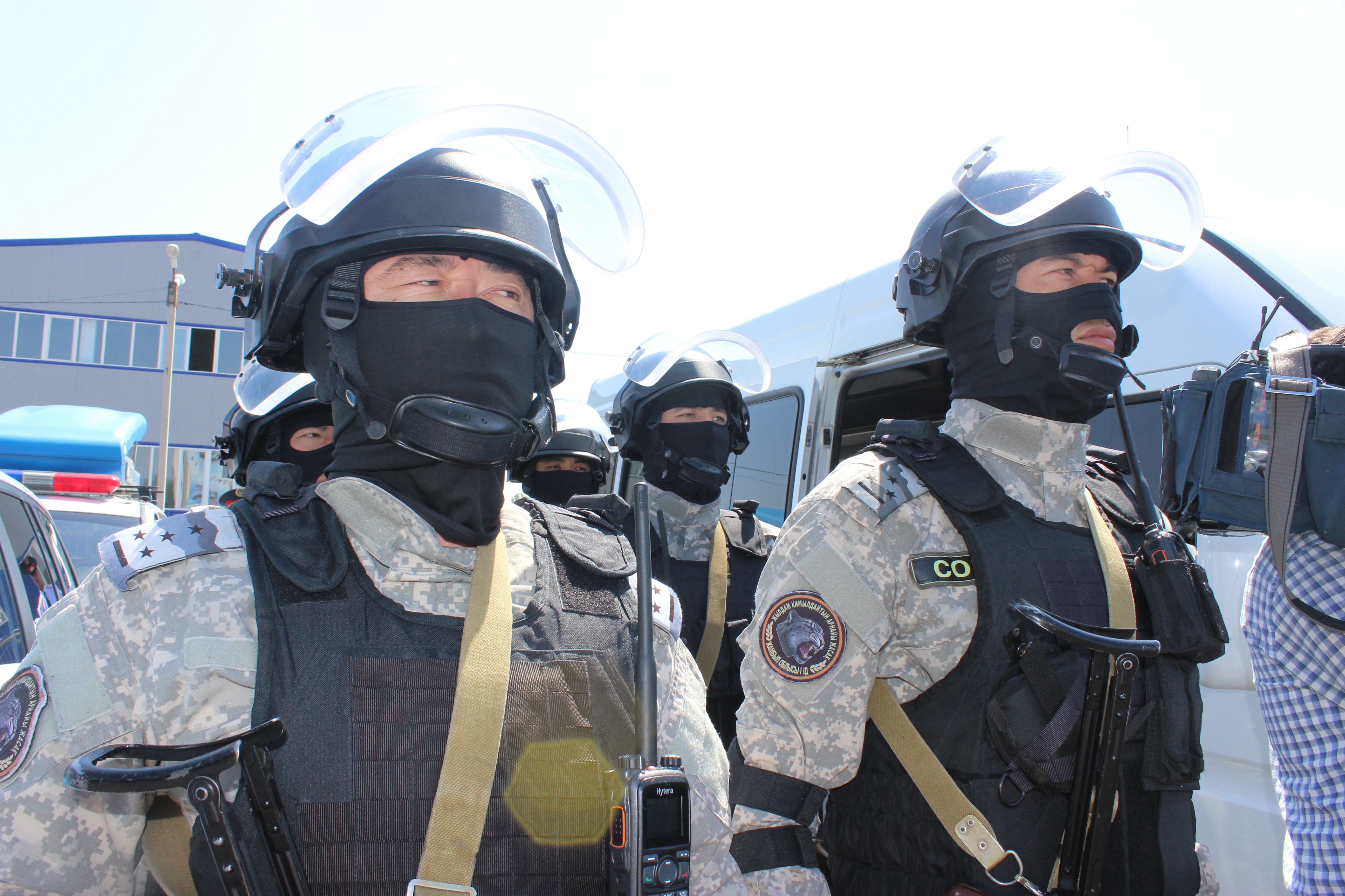 В Таразе отметили 26-летие казахстанской полиции
