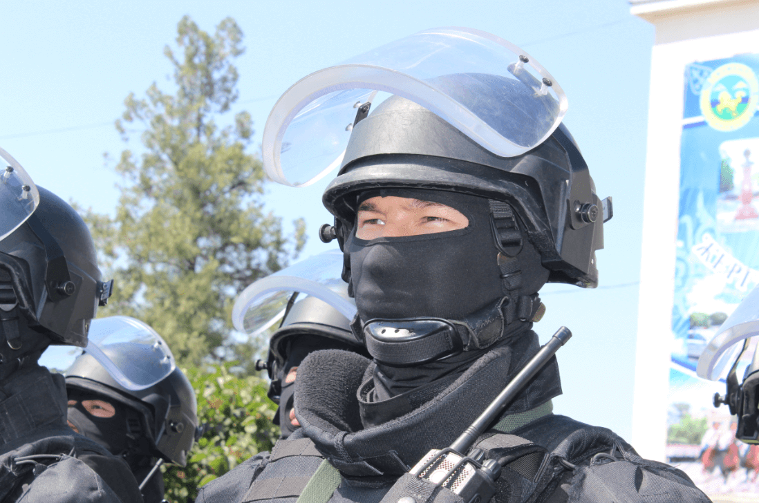 В Таразе отметили 26-летие казахстанской полиции