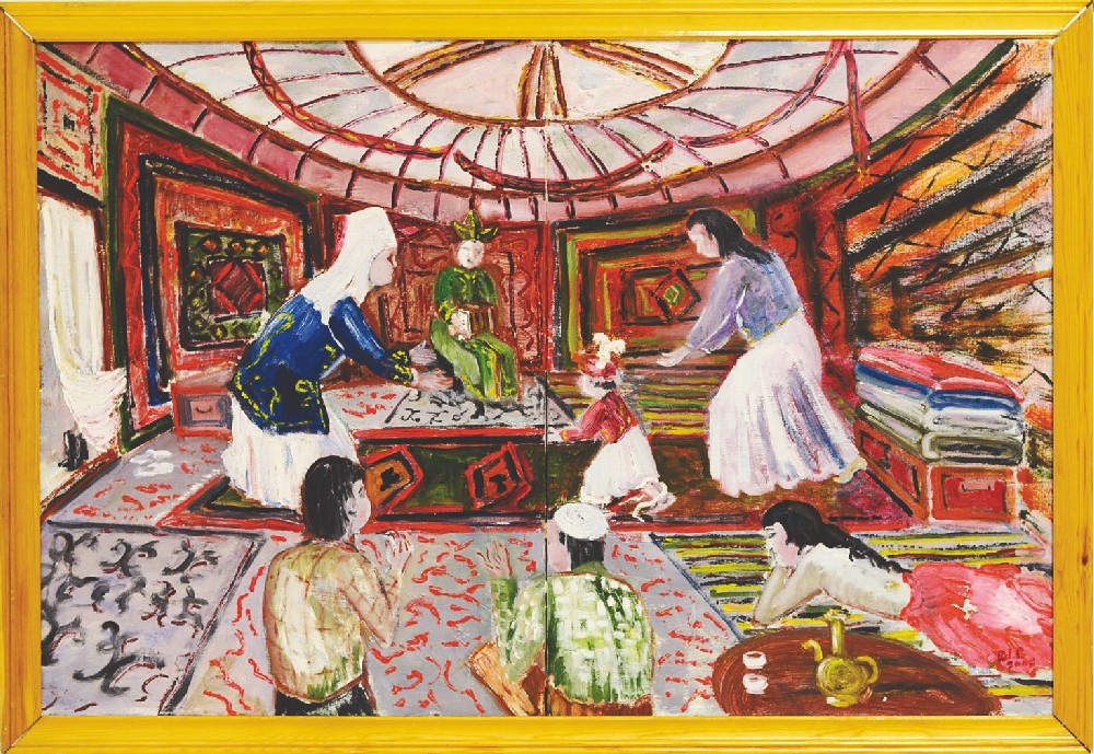 «Яблоко любви»: юбилейная выставка казахстанского итальянца Кармине Барбаро в Алматы