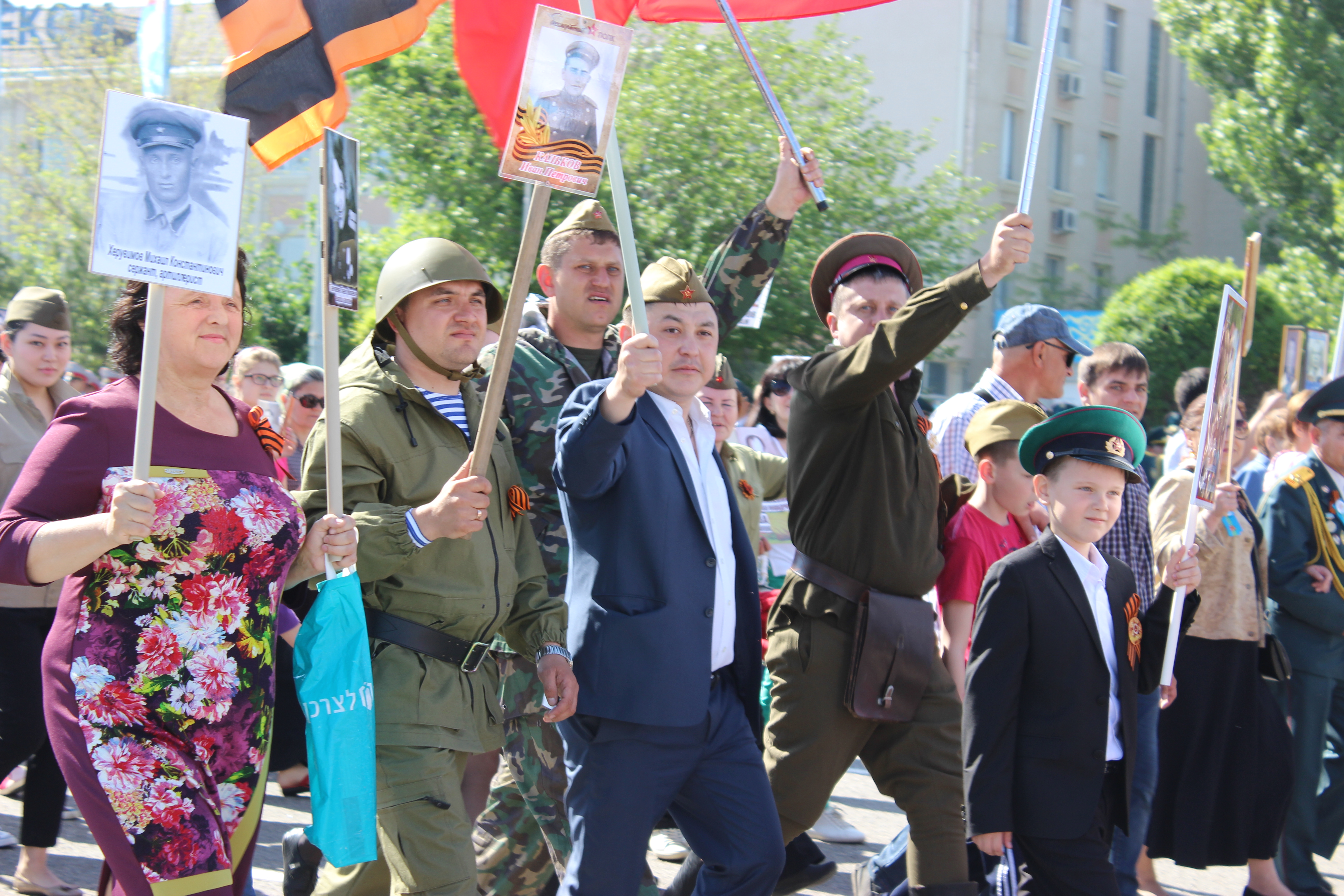 Как в Таразе пройдет шествие Бессмертного полка в День Победы 9 мая