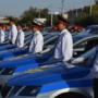 Ключи от новых автомобилей вручили жамбылским полицейским