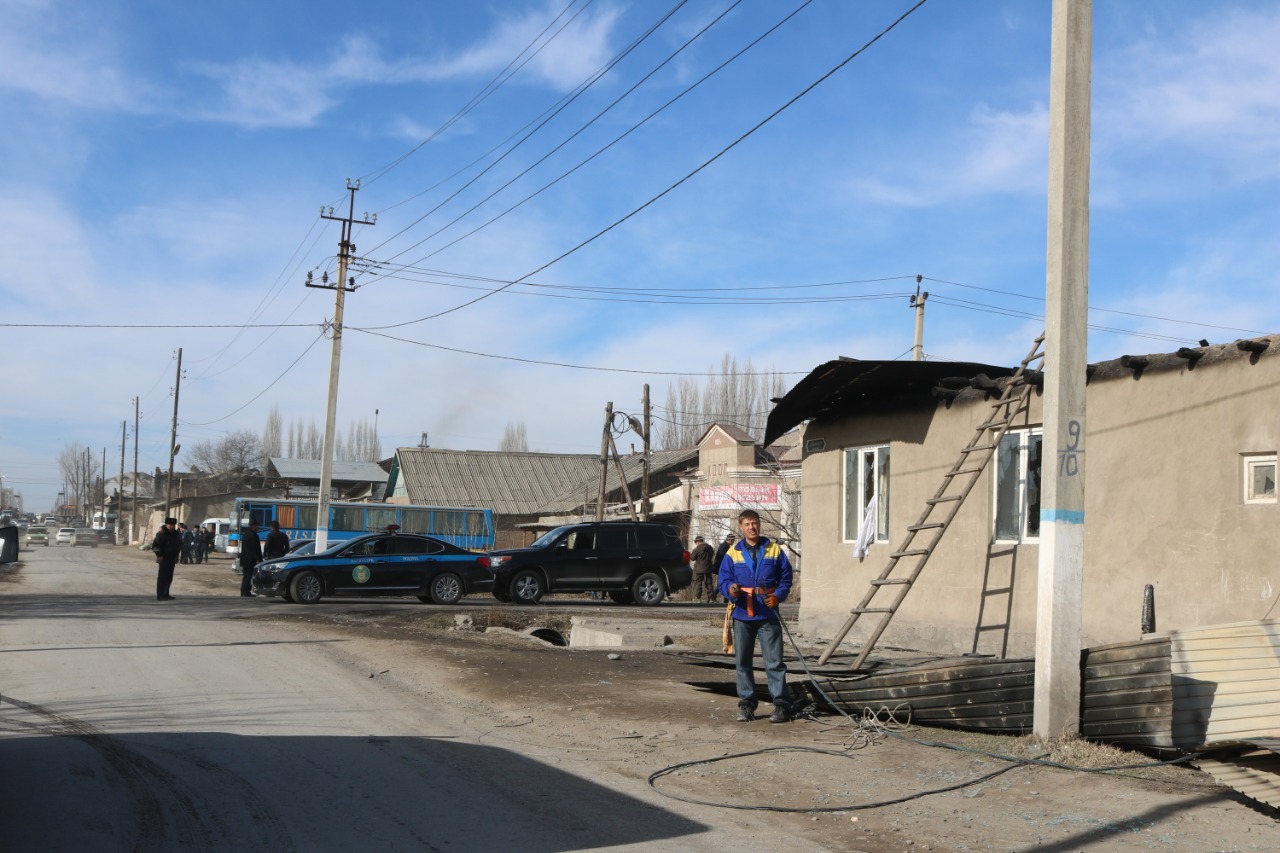 В Кордайском районе восстанавливают инфраструктуру
