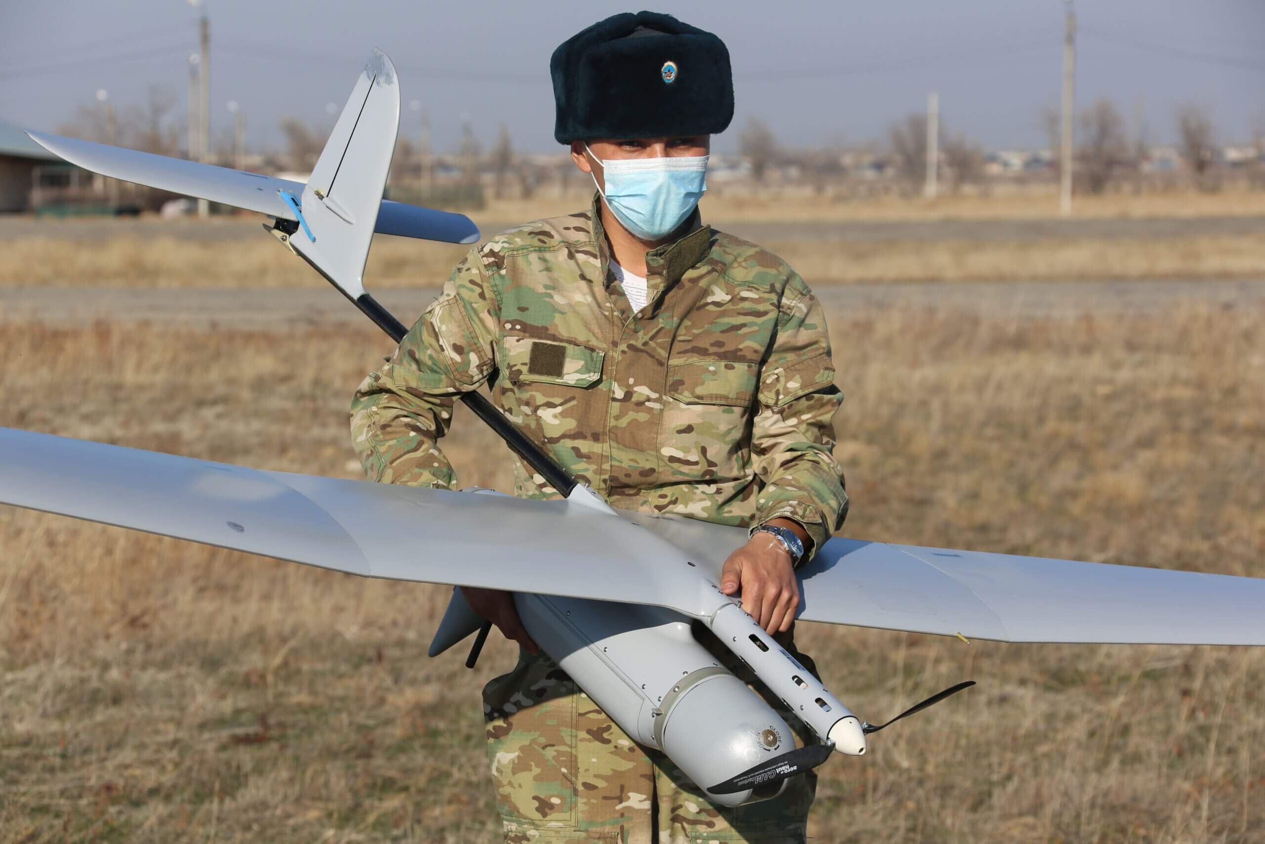 Управлять беспилотниками учились военнослужащие в Жамбылской области