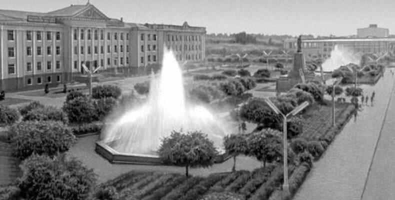 В Таразе отреставрировали старинный фонтан