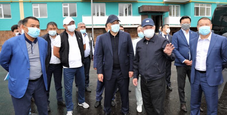 Вице-премьер Ералы Тугжанов с рабочей поездкой посетил Кордайский район