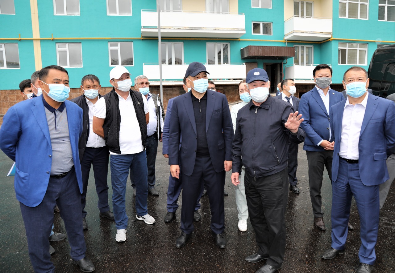 Вице-премьер Ералы Тугжанов с рабочей поездкой посетил Кордайский район