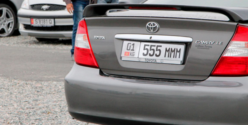 Иностранные автомобили легализуют в Жамбылской области