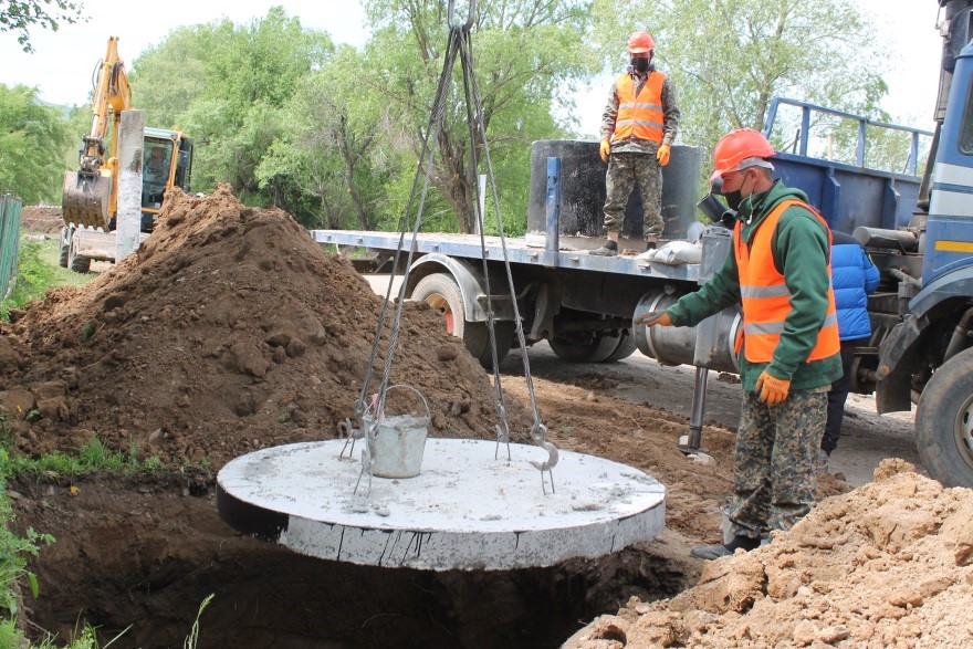 В села Жуалынского района приходит чистая питьевая вода