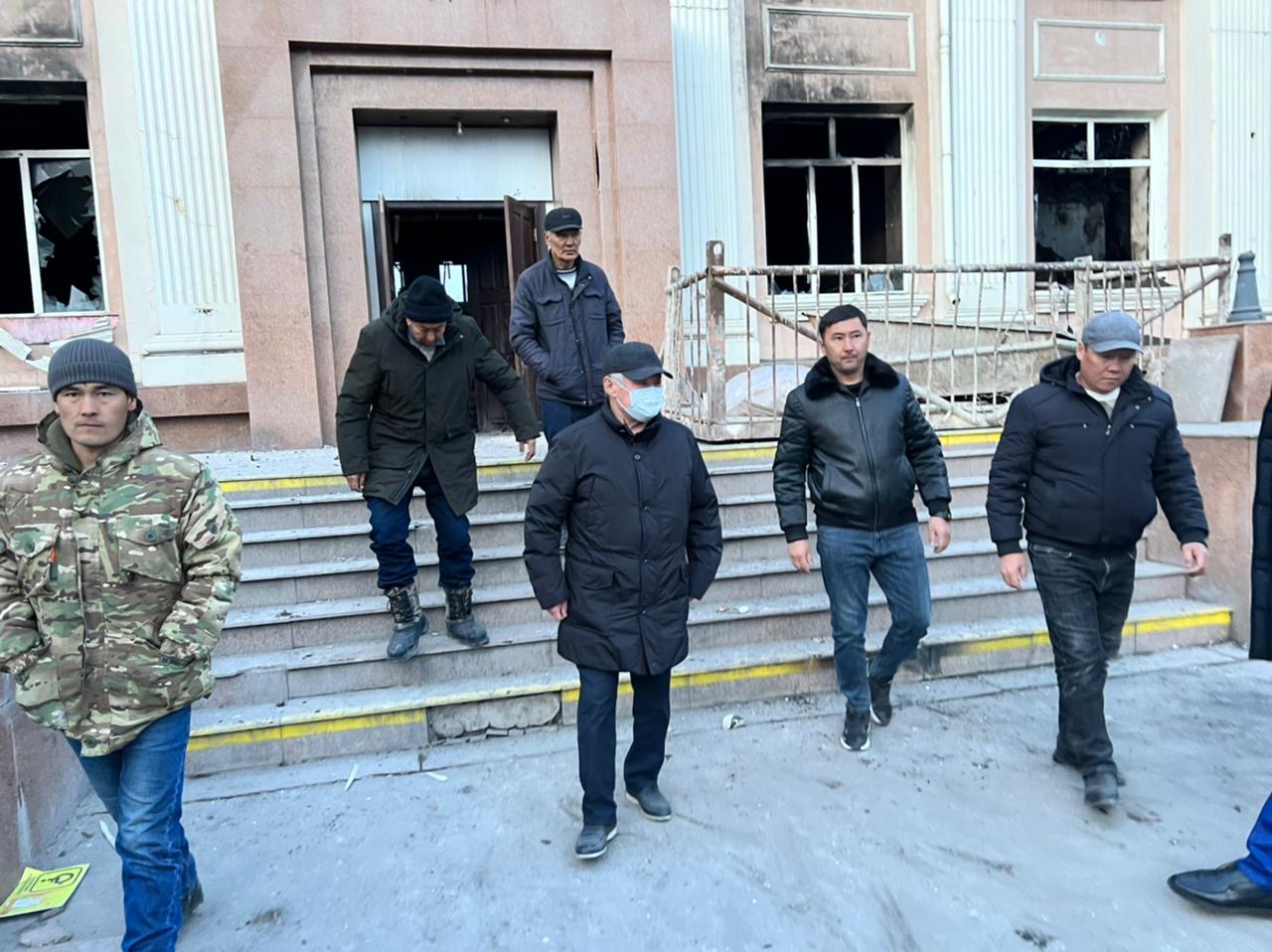 Ускорить работы по восстановлению поврежденных объектов поручил Бердибек Сапарбаев