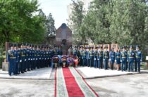 Мемориал погибшим жамбылским пожарным открыли в Таразе