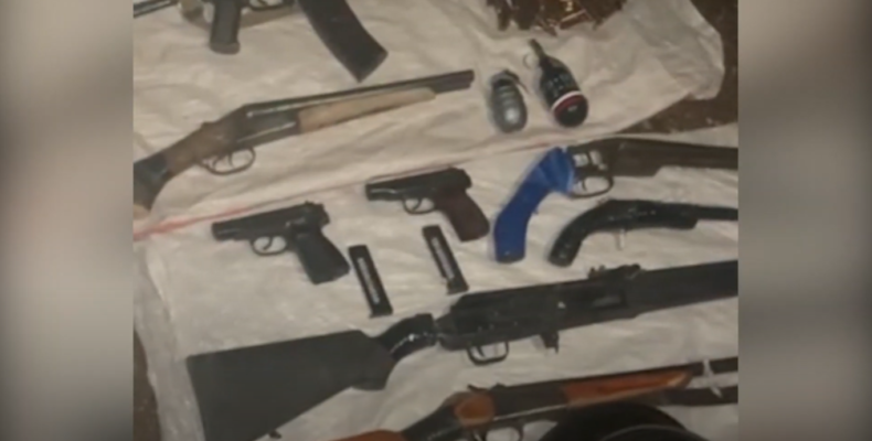 16 единиц оружия, гранаты и более 520 патронов обнаружили жамбылские полицейские