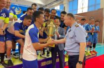 СОБРовцы победили в турнире по мини-футболу среди полицейских Жамбылской области