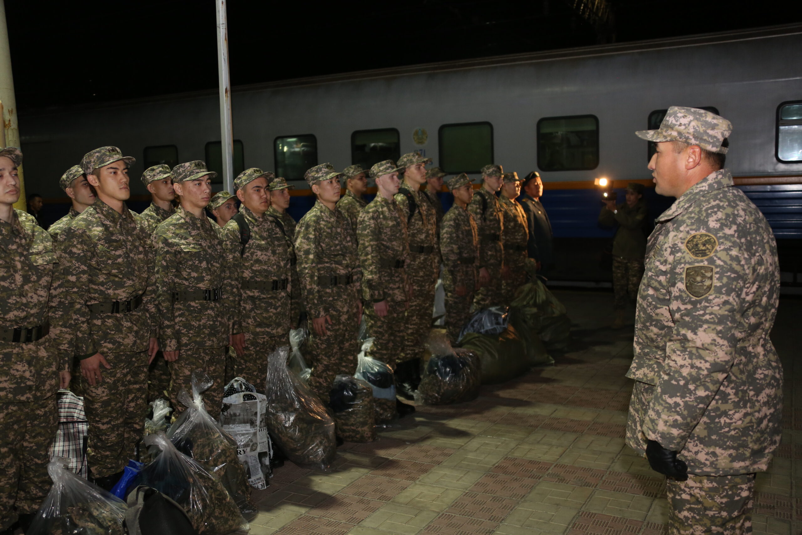 Проводы домой солдат срочной службы осеннего призыва прошли в РгК «Юг»