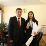 Образовательный грант университета Тараза получила Малика Ермек за «серебро» зимней Универсиады-2023