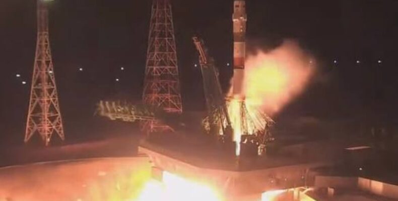 С Байконура запущен беспилотный космический корабль «Союз МС-23»