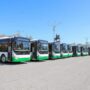 Новые автобусы курсируют по Таразу