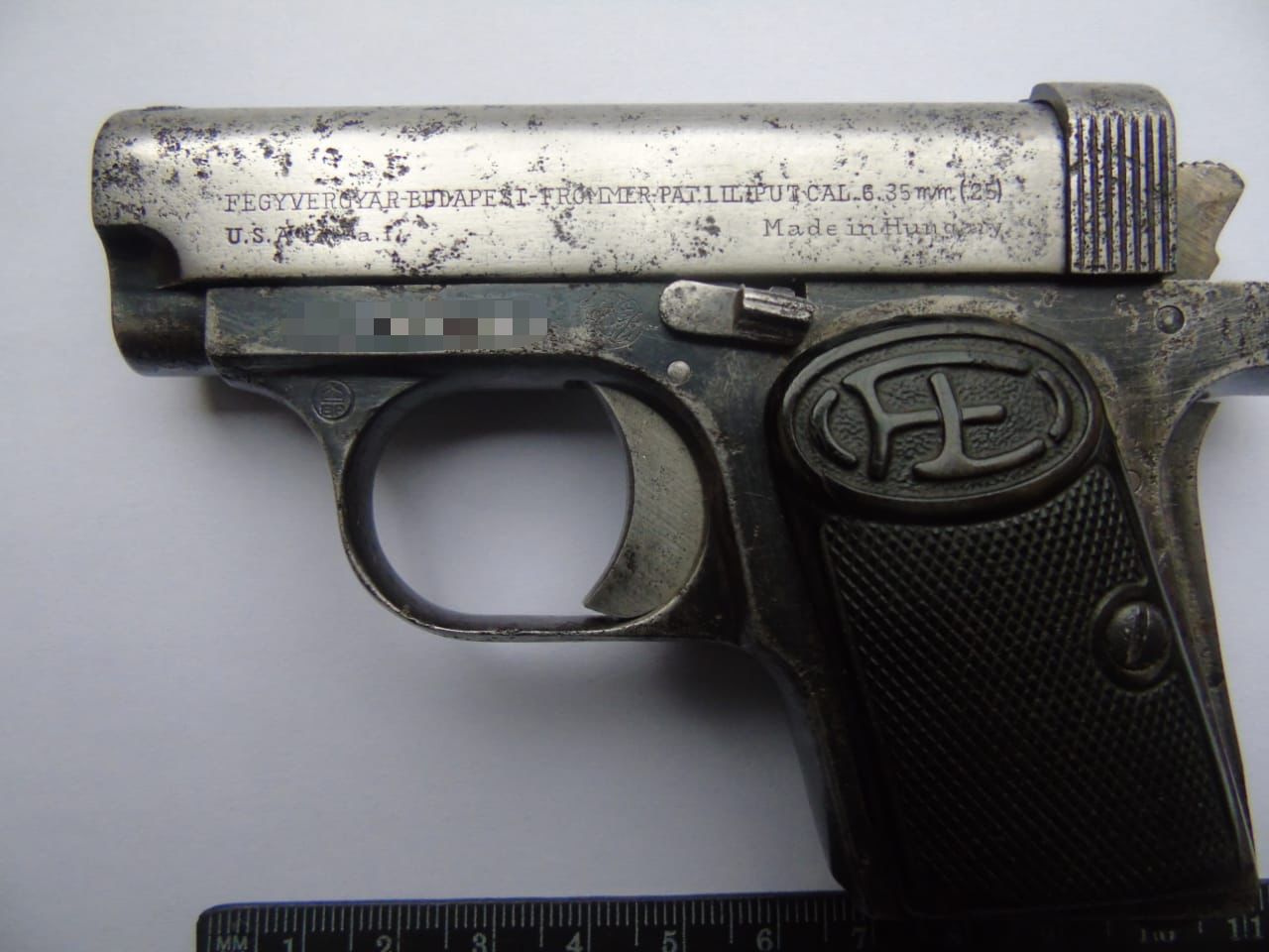 Столетний пистолет выкупили по акции в Жамбылской области