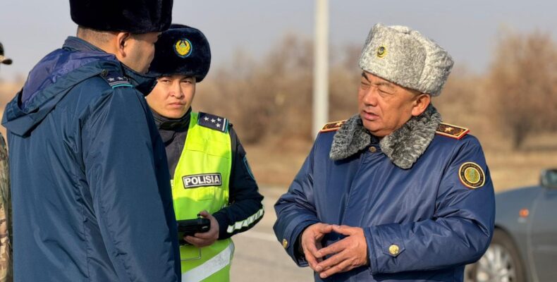 На 23,2% снизилось число ДТП со смертельным исходом на жамбылских трассах